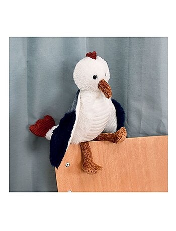 Peluche mouette blanche