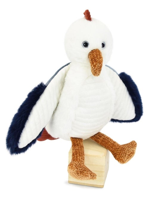 Peluche mouette blanche - Kiabi