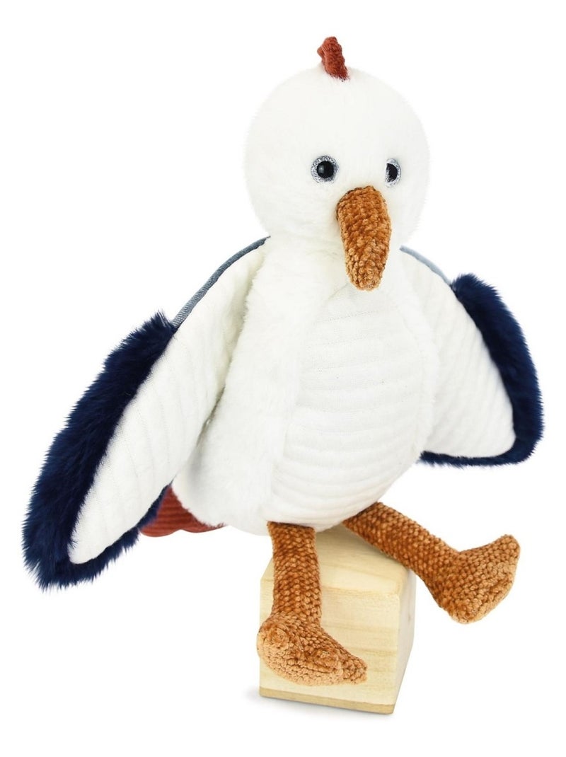 Peluche mouette blanche Blanc - Kiabi