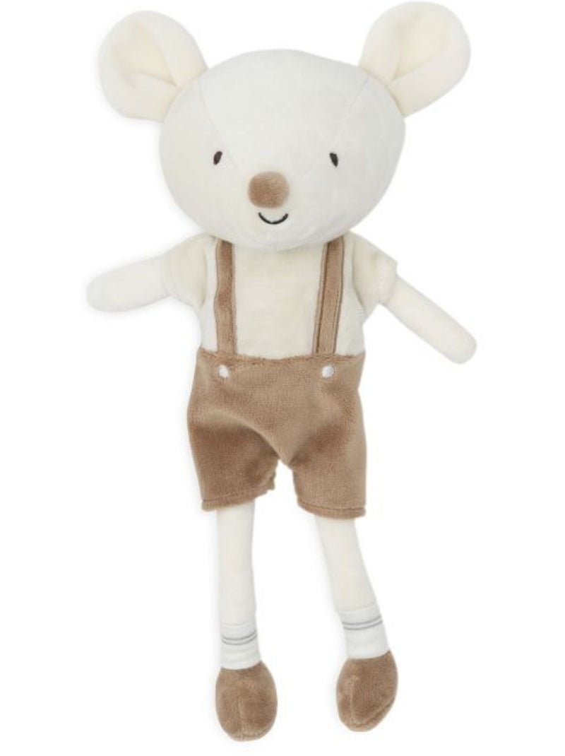 Peluche Mouse Jollein Blanc - Kiabi