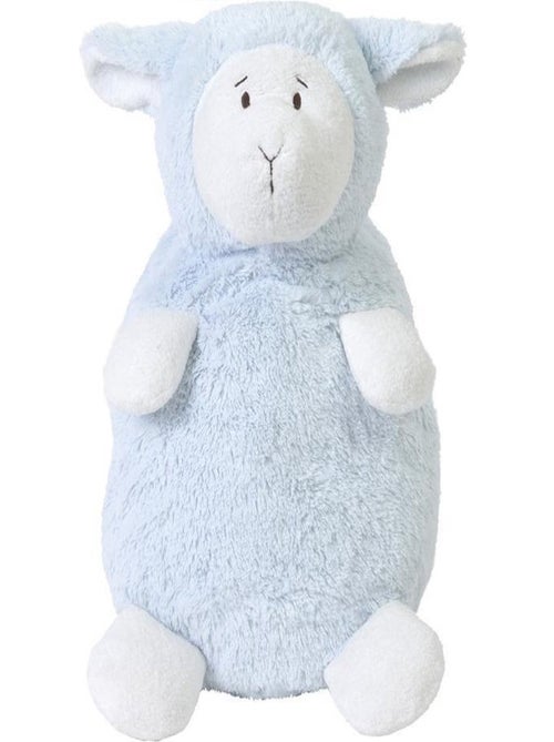 Peluche mouton bleu 24 cm - Kiabi