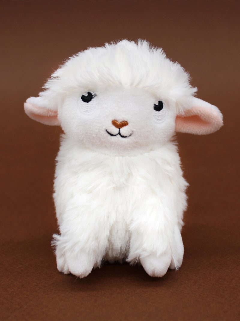 Peluche mouton maman et son bébé blanc Blanc - Kiabi