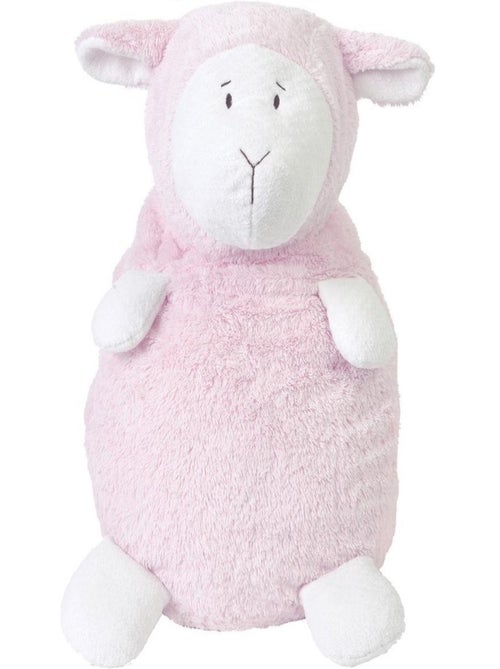 Peluche mouton rose 24 cm - Kiabi