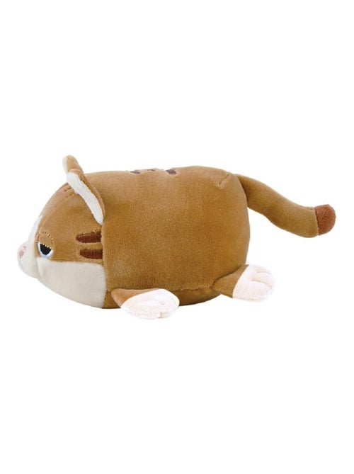Peluche Mugi le bébé chat brun 11 cm - Kiabi