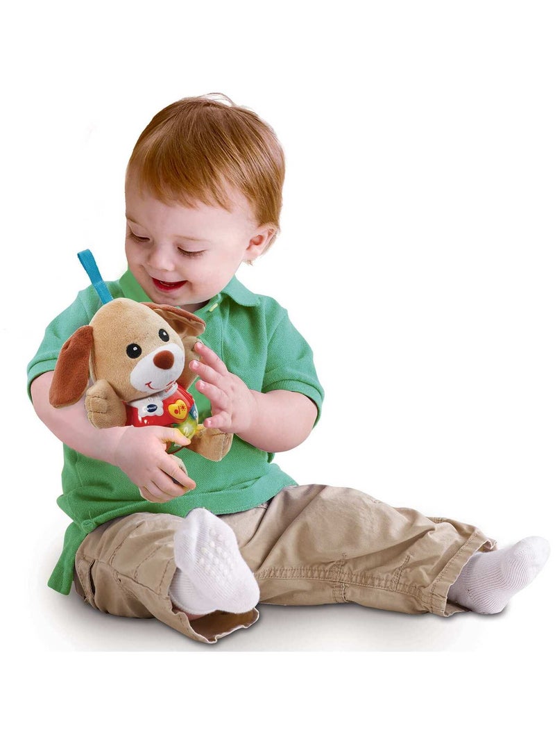 Peluche musicale à suspendre Chant'toutou brun Beige - Kiabi