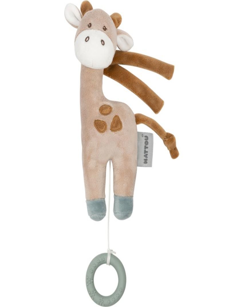 Peluche musicale à suspendre Luna & Axel girafe (23 cm) Vert - Kiabi