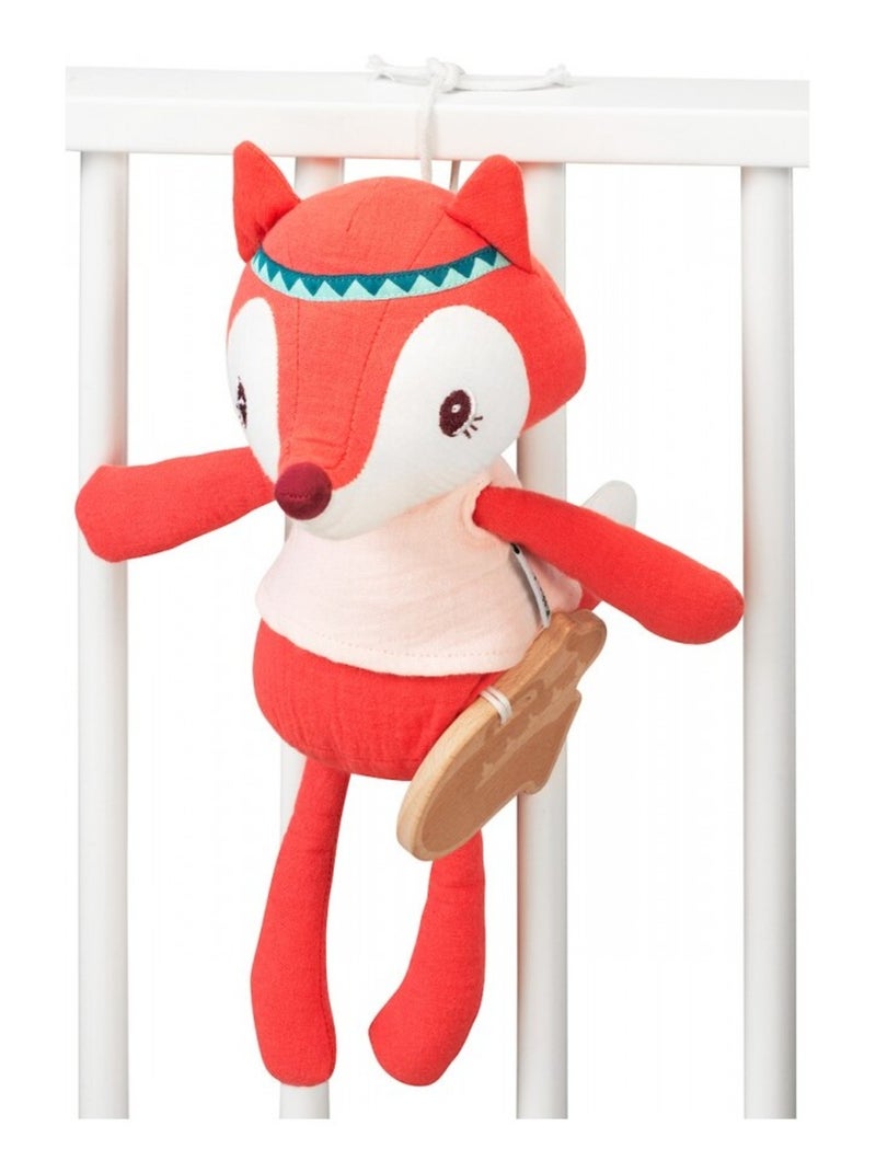 Peluche musicale Alice Orange - Kiabi