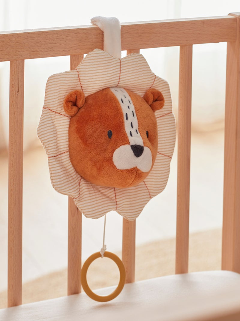 Peluche musicale Babou en Veloudoux, caramel Noukie's Marron - Kiabi
