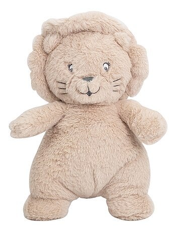 Peluche musicale bébé Léo le lion