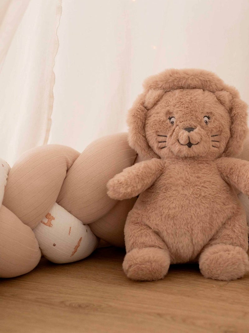Peluche Musicale Bébé Léo Le Lion Beige - Kiabi