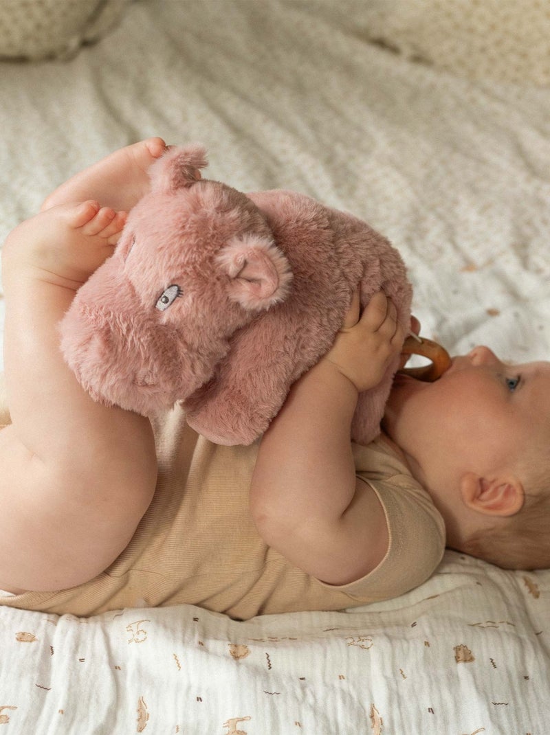 Peluche Musicale Bébé Rose - Kiabi