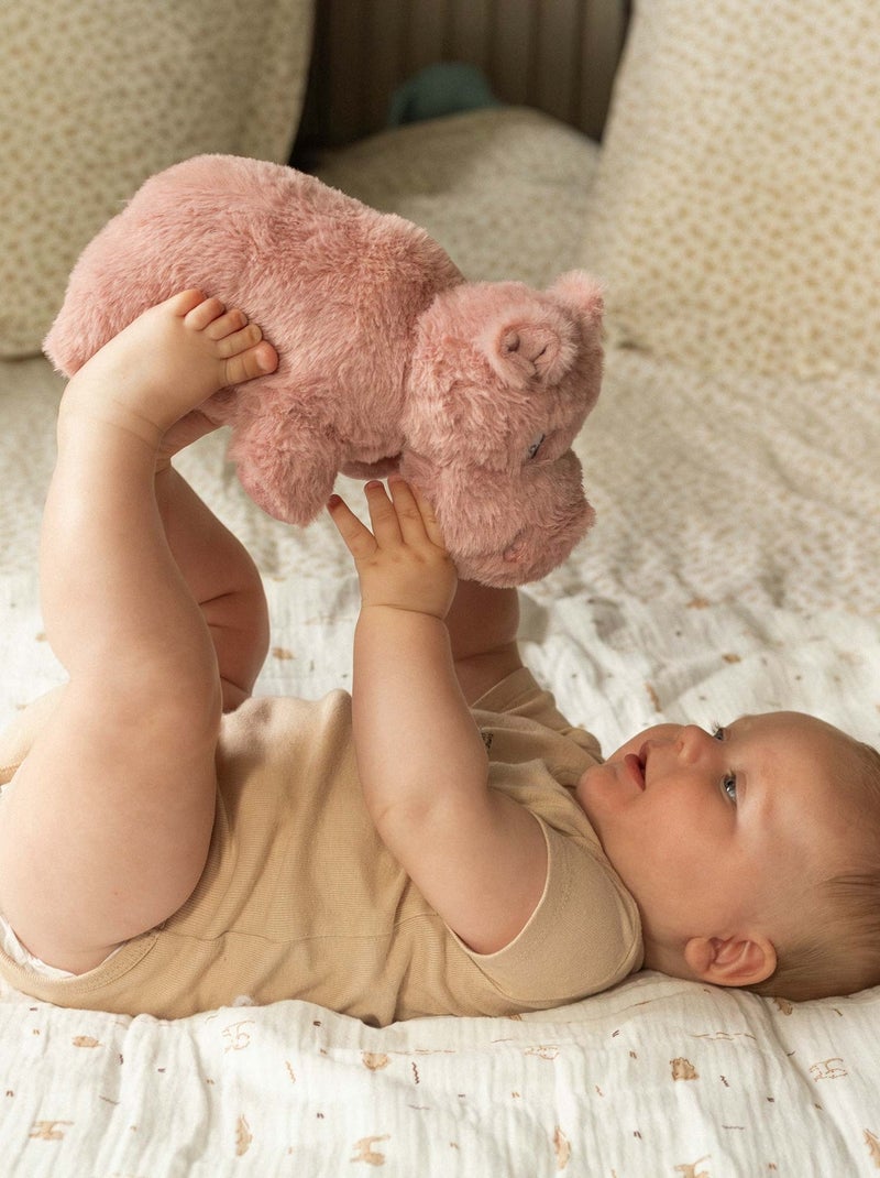 Peluche Musicale Bébé Rose - Kiabi