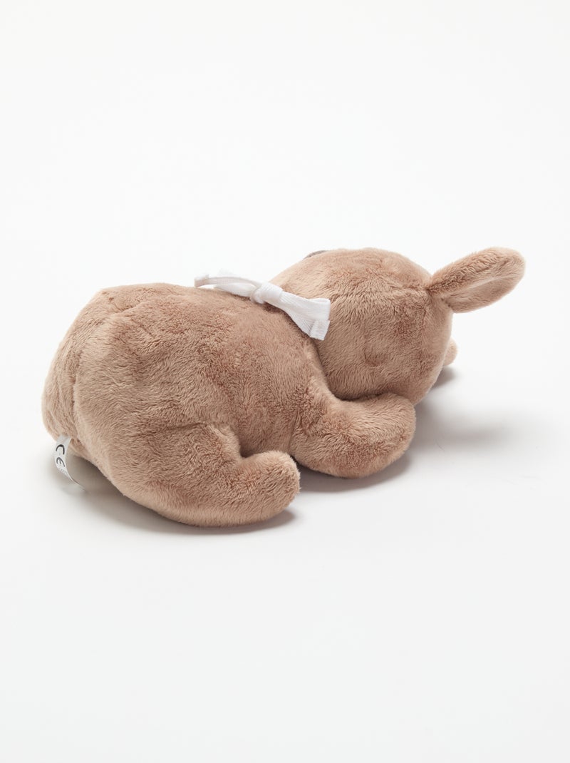 Peluche musicale Beige - Kiabi