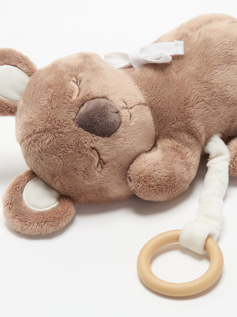 Peluche musicale Beige - Kiabi