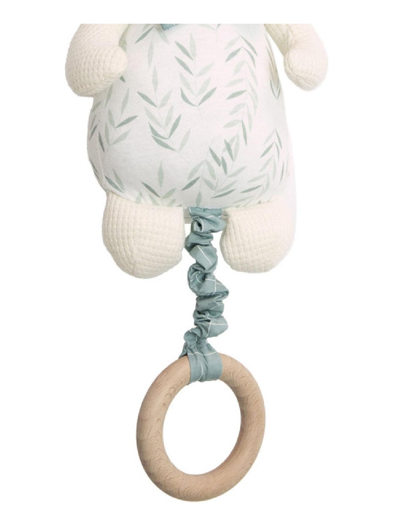 Peluche musicale Blanc - Kiabi