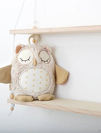 Peluche musicale Chouette