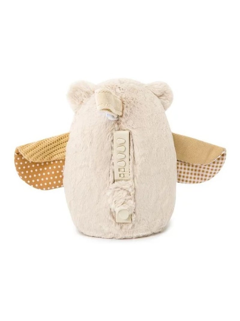 Peluche musicale Chouette Beige - Kiabi