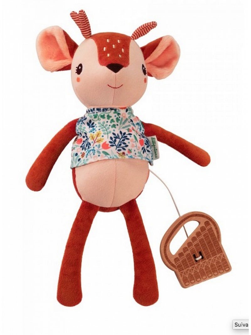 Peluche musicale eco Stella (32 cm) Rouge - Kiabi