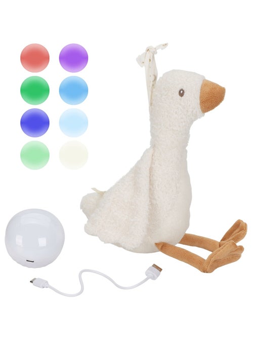 Peluche musicale et lumineuse Oie - Kiabi