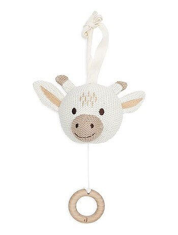 Peluche musicale Girafe en Coton Jollein
