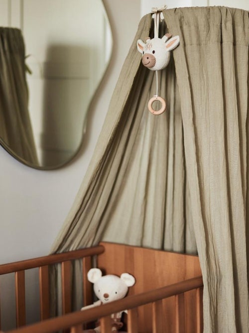 Peluche musicale Girafe en Coton Jollein - Kiabi