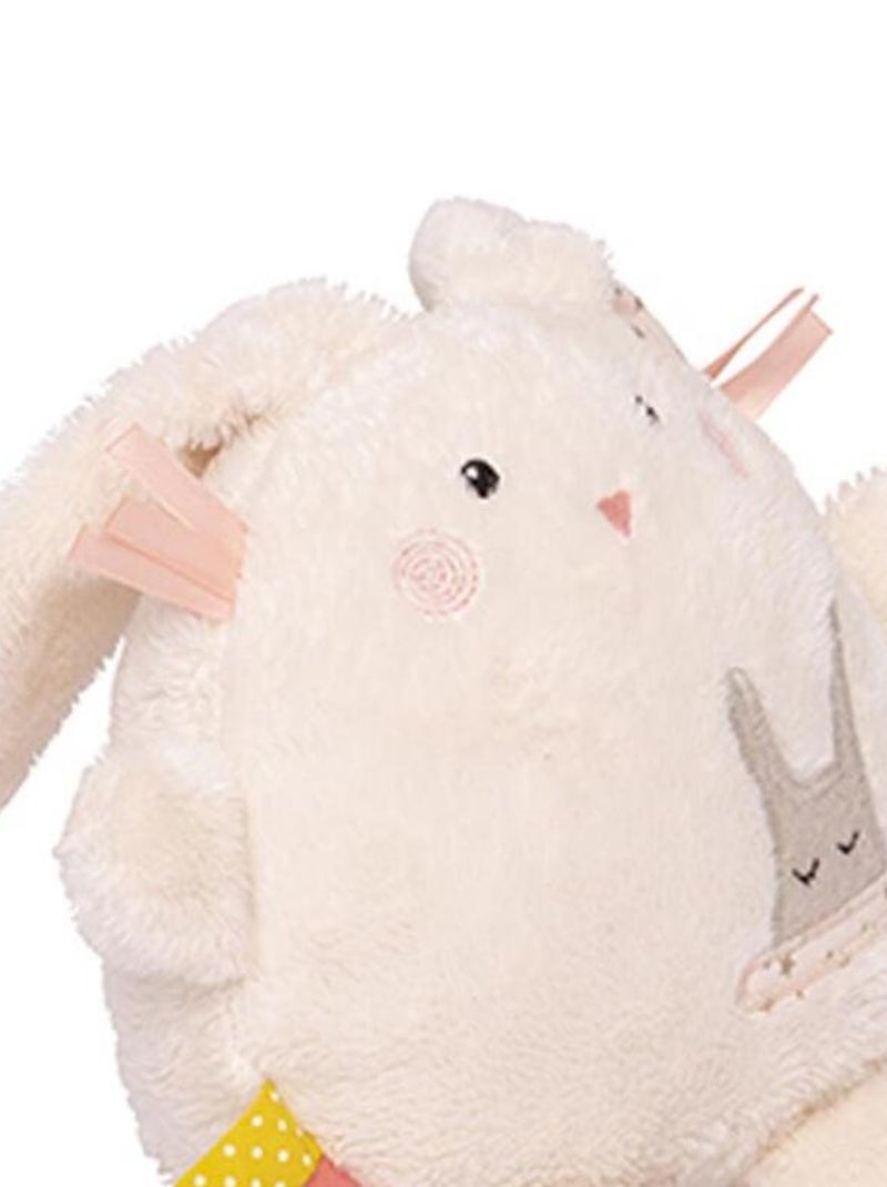 Peluche musicale lapin Lilou et Perlin (15 cm) Rose - Kiabi