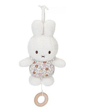 Peluche musicale lapin Miffy Vintage Flowers