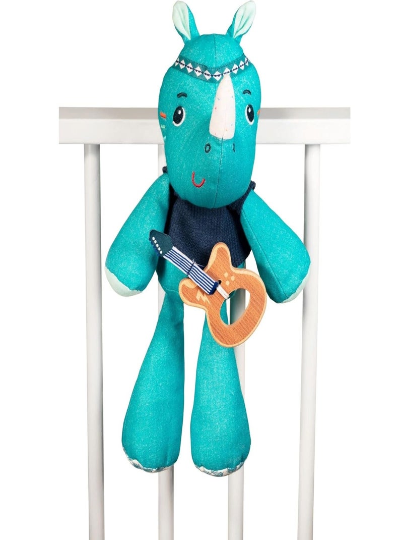 Peluche musicale Marius Bleu - Kiabi