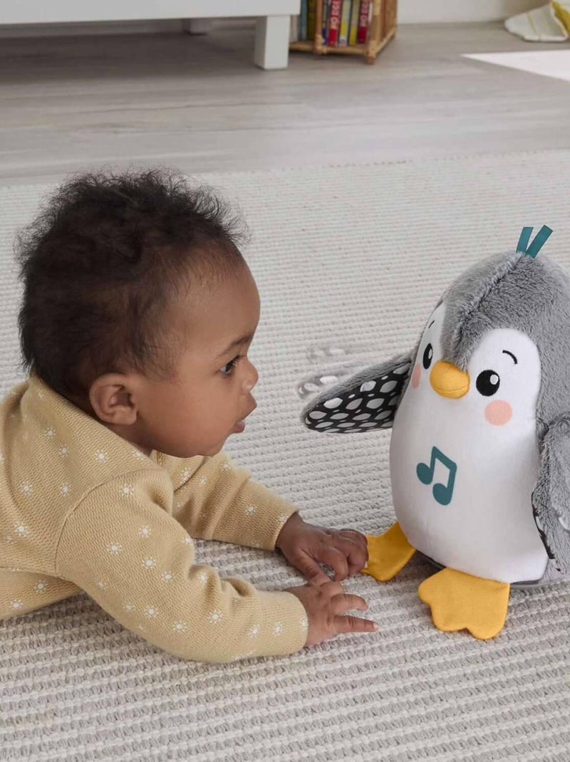 Peluche musicale Mon Pingouin D'Eveil Multicolore - Kiabi