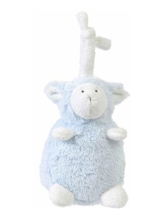 Peluche musicale Mouton bleu