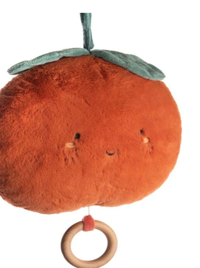 Peluche musicale orange (25 cm) Orange - Kiabi