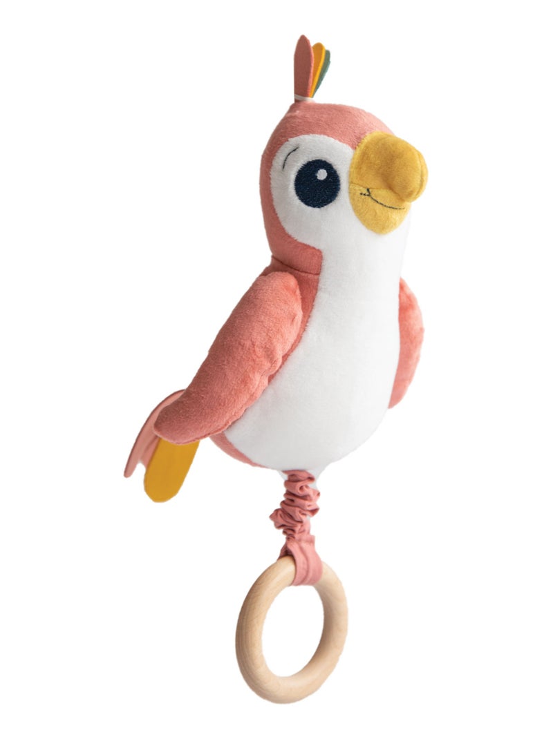 Peluche musicale "perroquet" Multicolore - Kiabi