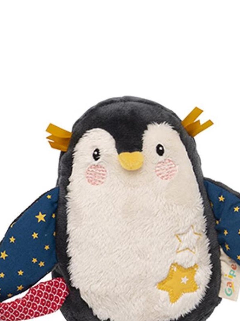 Peluche musicale pingouin Les Nanouks (14 cm) Noir - Kiabi