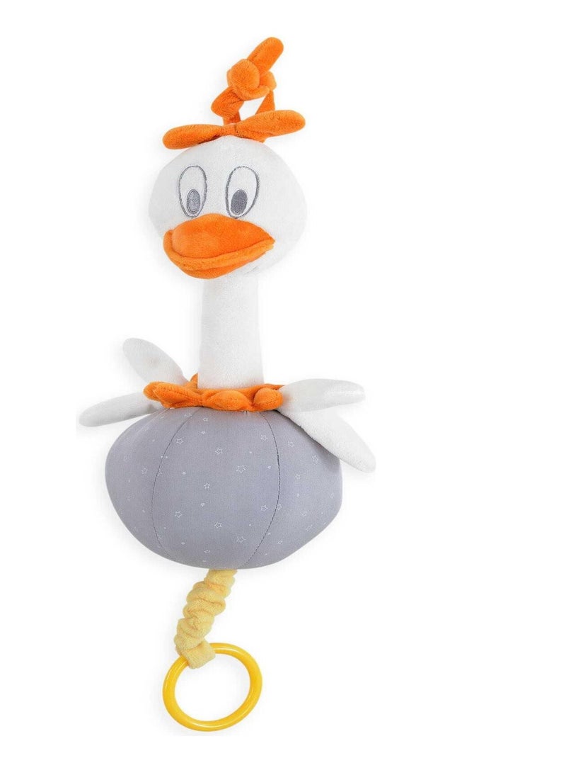 Peluche musicale pour bébé bébé Trois Kilos Sept Abricot - Kiabi