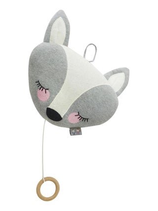 Peluche Musicale Renard en Coton Bio SEVIRA KIDS