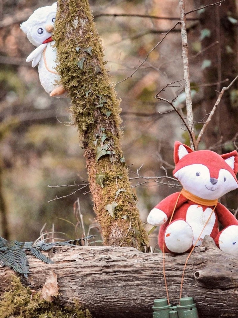 Peluche Musicale Renard Rouge - Kiabi