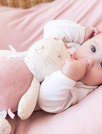 Peluche Musicale Rose Et Lili (26 Cm)