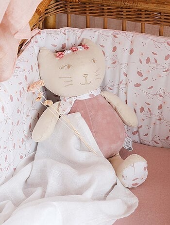 Peluche Musicale Rose Et Lili (26 Cm)
