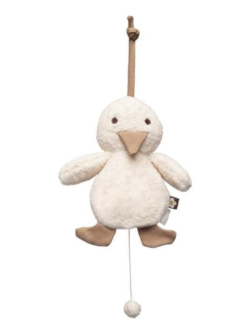 Peluche Musicale Spring Garden Duck par Jollein Beige - Kiabi