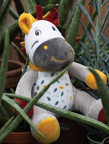 Peluche musicale Zèbre Kolala et sa tribu (21 cm)