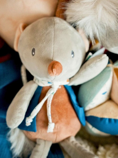 Peluche musique bébé Alix  la souris - Kiabi