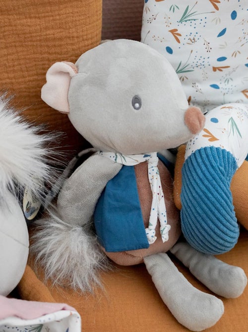 Peluche musique bébé Alix  la souris - Kiabi