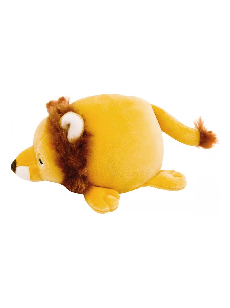 Peluche nemu nemu - LEON - Lion - Taille S - 20 cm Orange - Kiabi