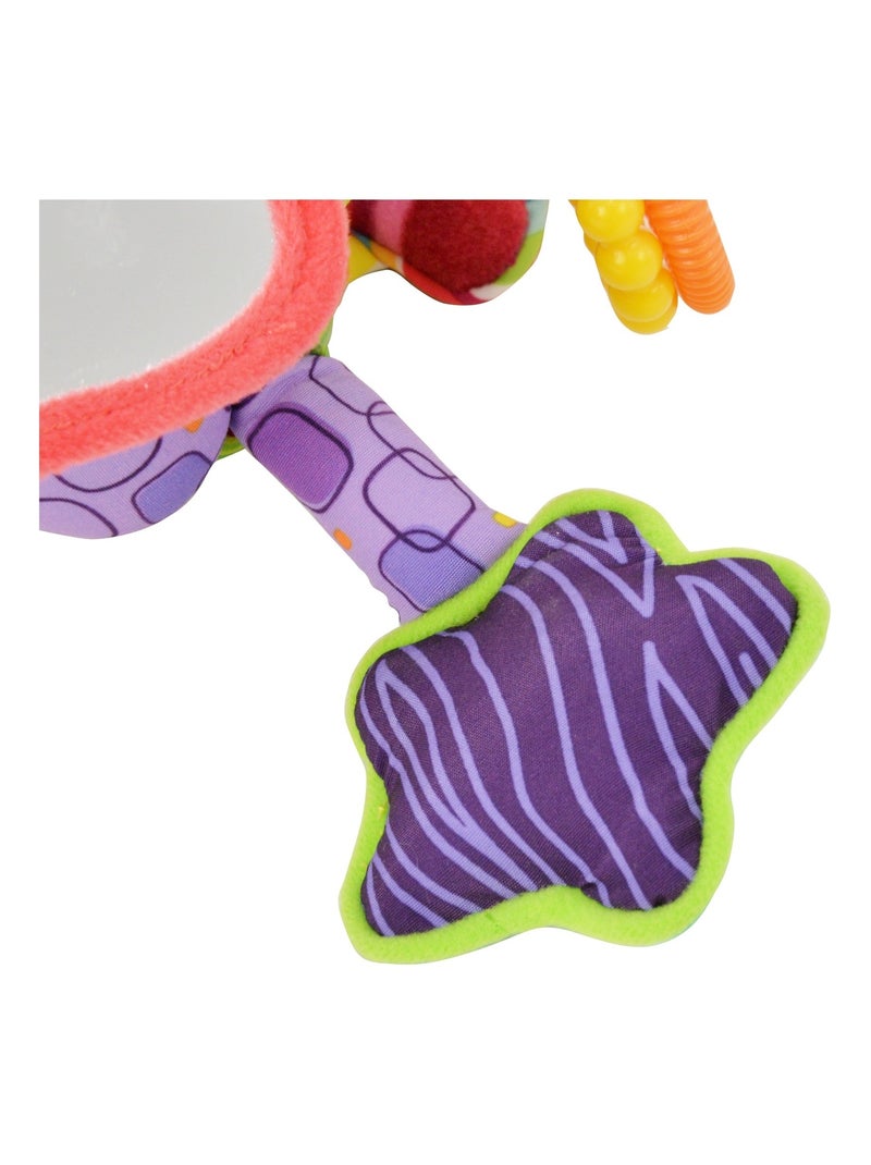 Peluche nœud surprise à clip pour landau et poussette Multicolore - Kiabi