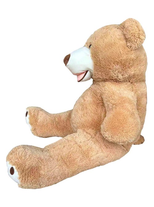 Peluche Nounours Géant 100 cm - Doux et Moelleux - Câlins Réconfortants - Bananair - Kiabi