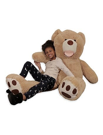 Peluche Nounours Géant 160 cm - Doux et Moelleux - Câlins Réconfortants - Bananair