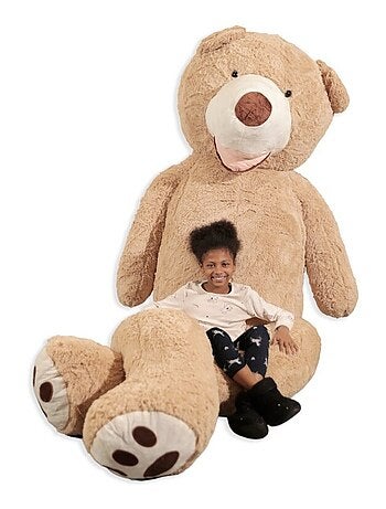 Peluche Nounours Géant 340 cm - Doux et Moelleux - Câlins Réconfortants - Bananair
