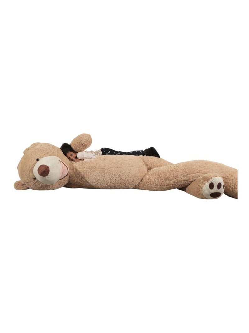 Peluche Nounours Géant 340 cm - Doux et Moelleux - Câlins Réconfortants - Bananair Beige - Kiabi