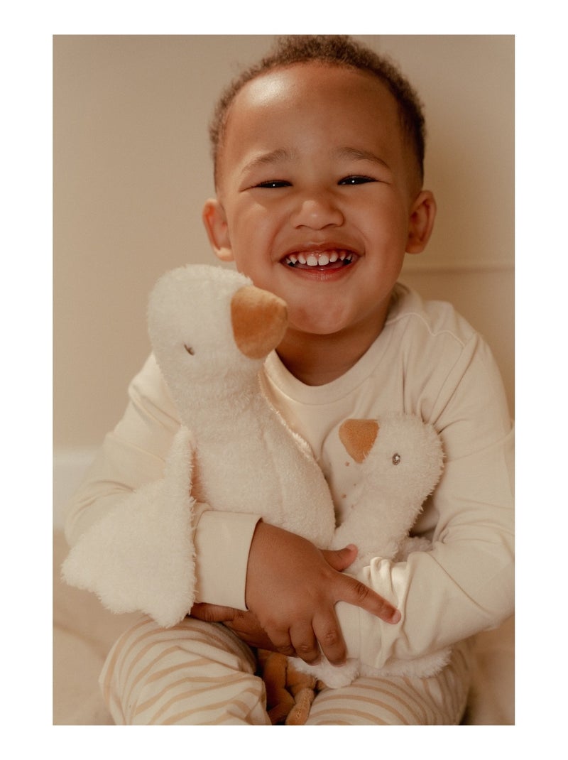 Peluche oie Little Goose 25 cm Beige - Kiabi