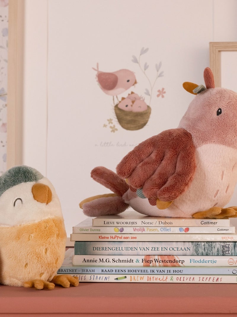Peluche Oiseau Flowers Butterflies Rose - Kiabi